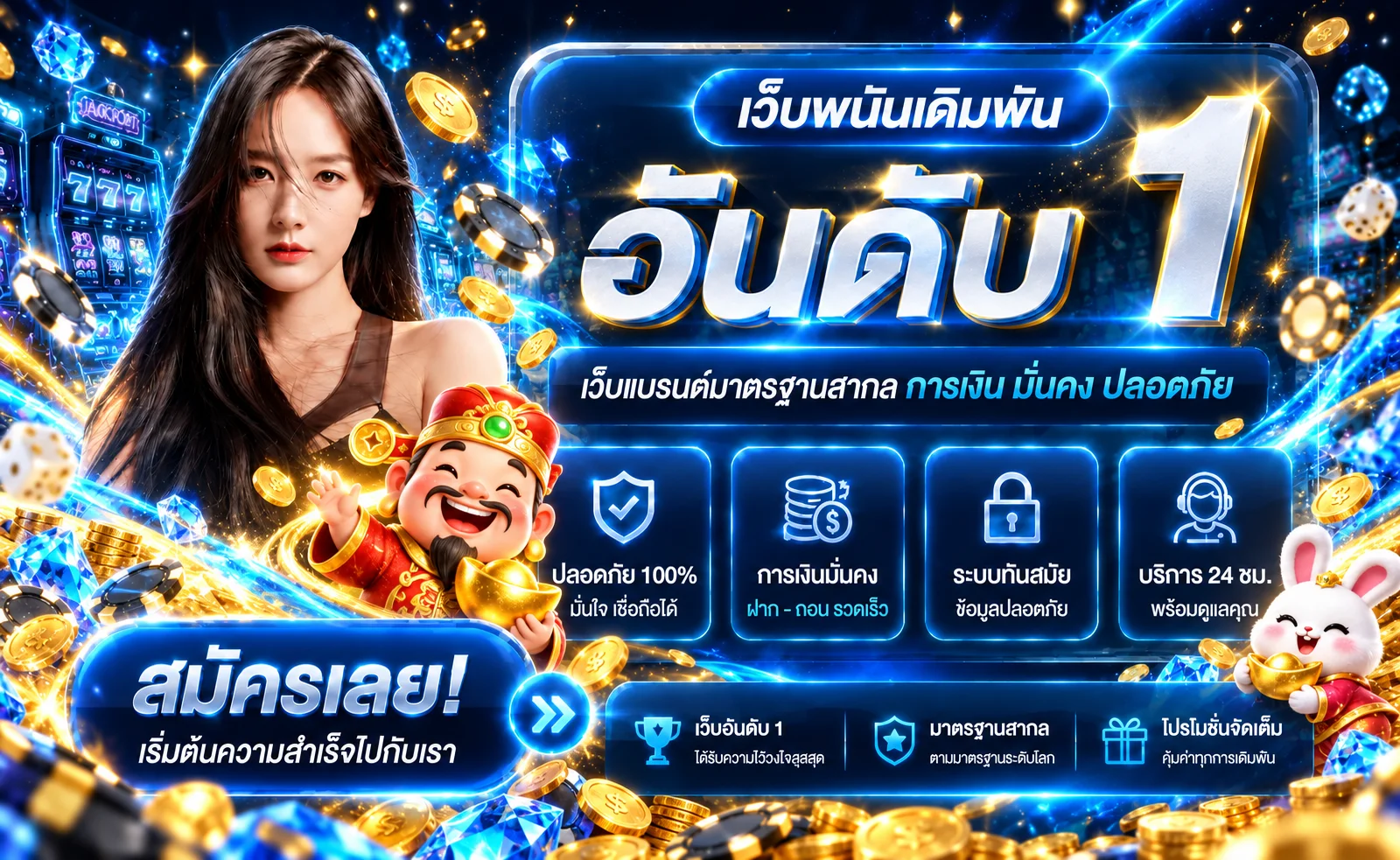 แบนเนอร์ SIX19 เว็บตรงพร้อมมาสคอตเกมและข้อมูลการใช้งาน
